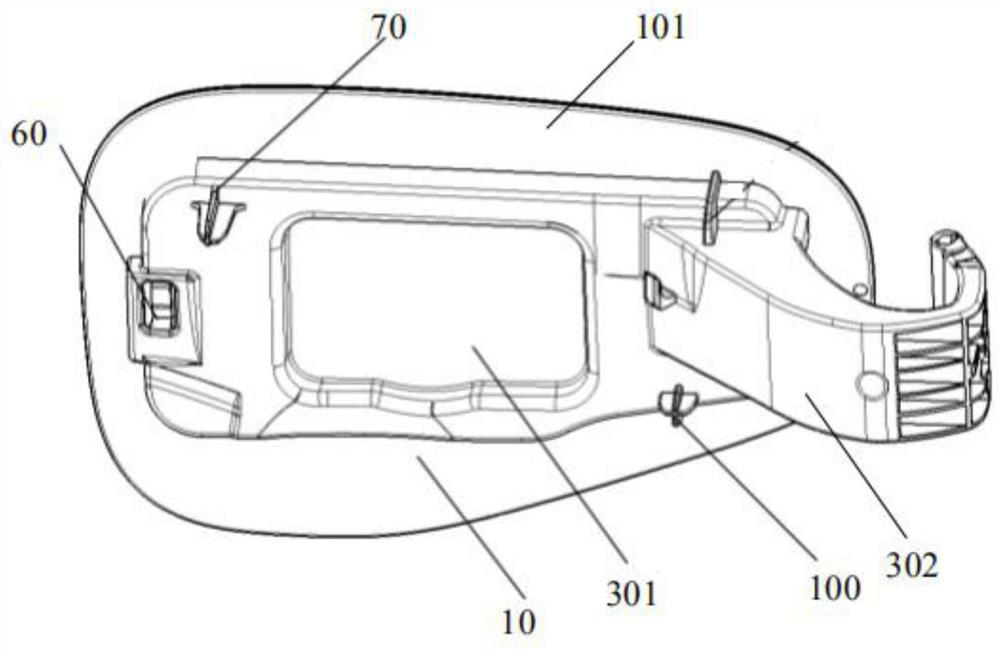 A charging port cover assembly