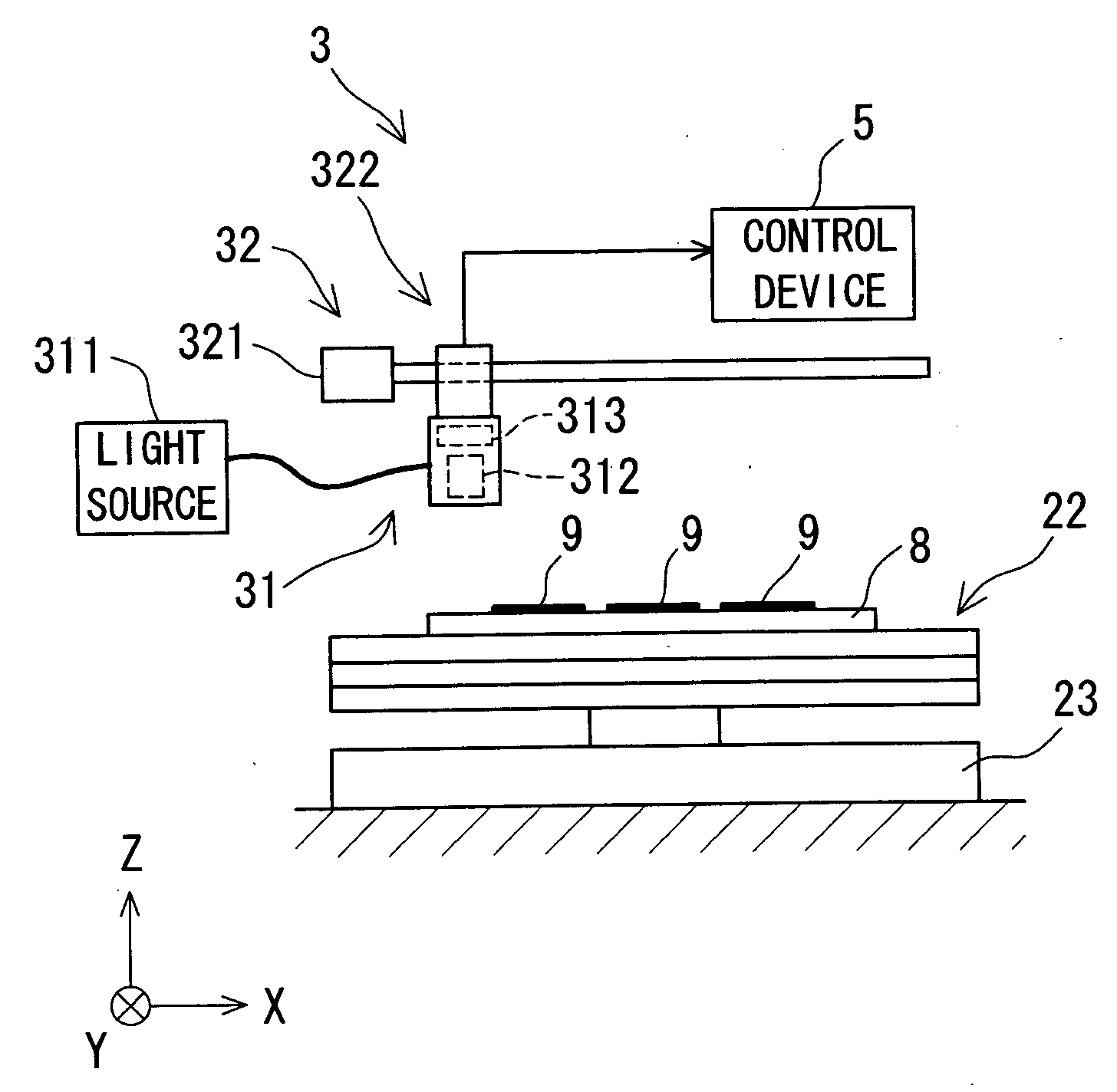 Reference position determining method and apparatus for electronic component mounting