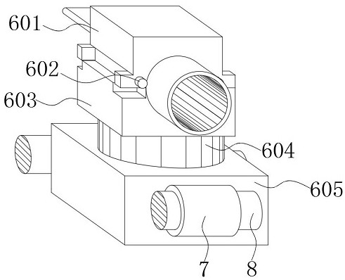 Cable copper nose punching equipment with automatic feeding and blanking