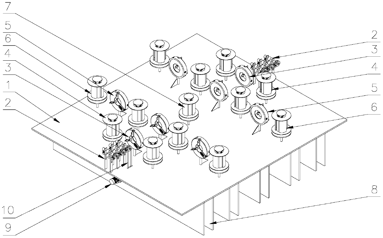 Power cable recycling device