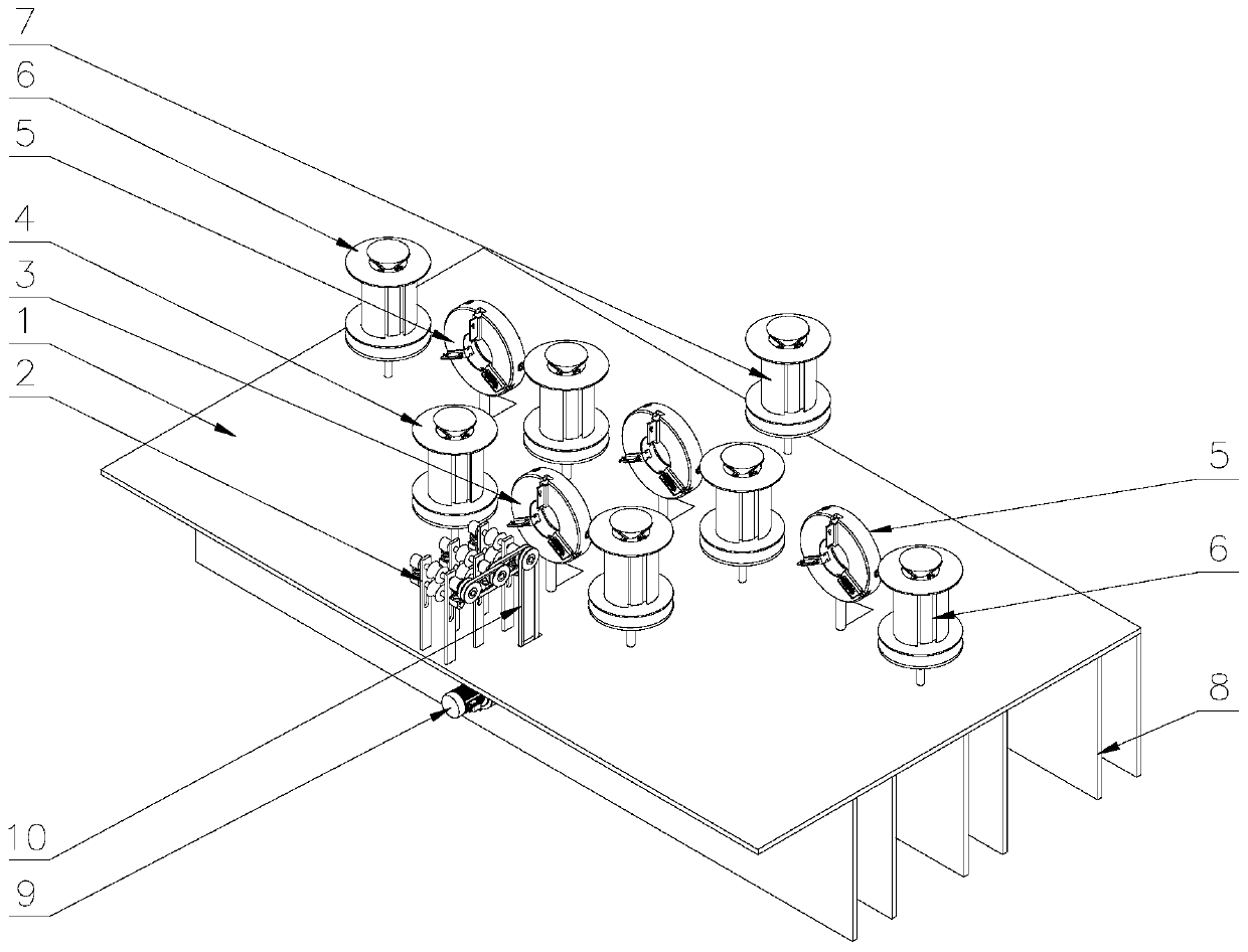 Power cable recycling device