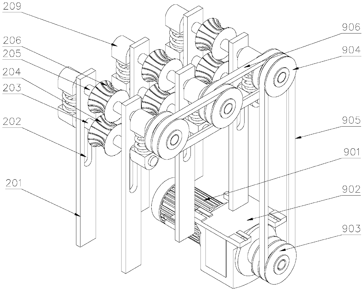 Power cable recycling device