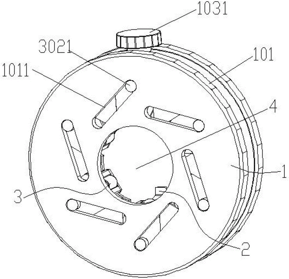 Wheel disc type cable sheath chamfering cutter and chamfering method