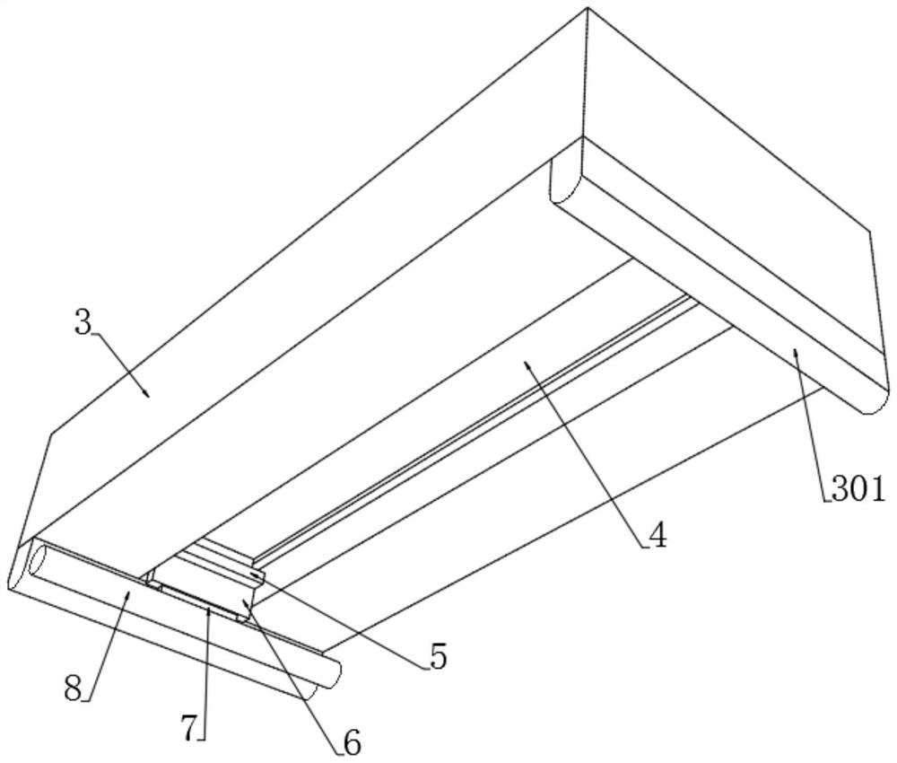 Defoaming type semiconductor chip packaging device