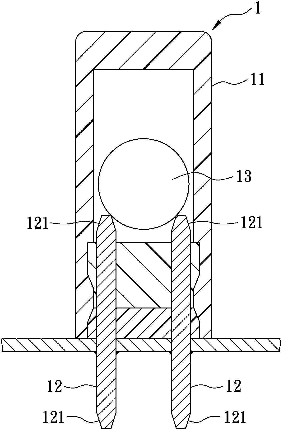 Method for forming metal pin of switch and metal pin of switch