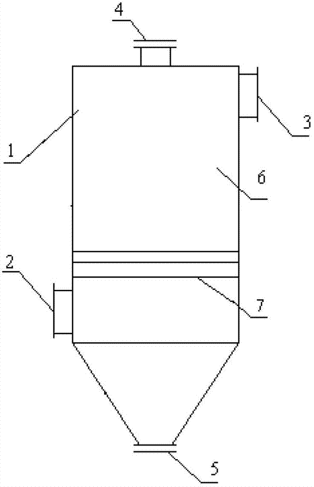 Packing type dust remover