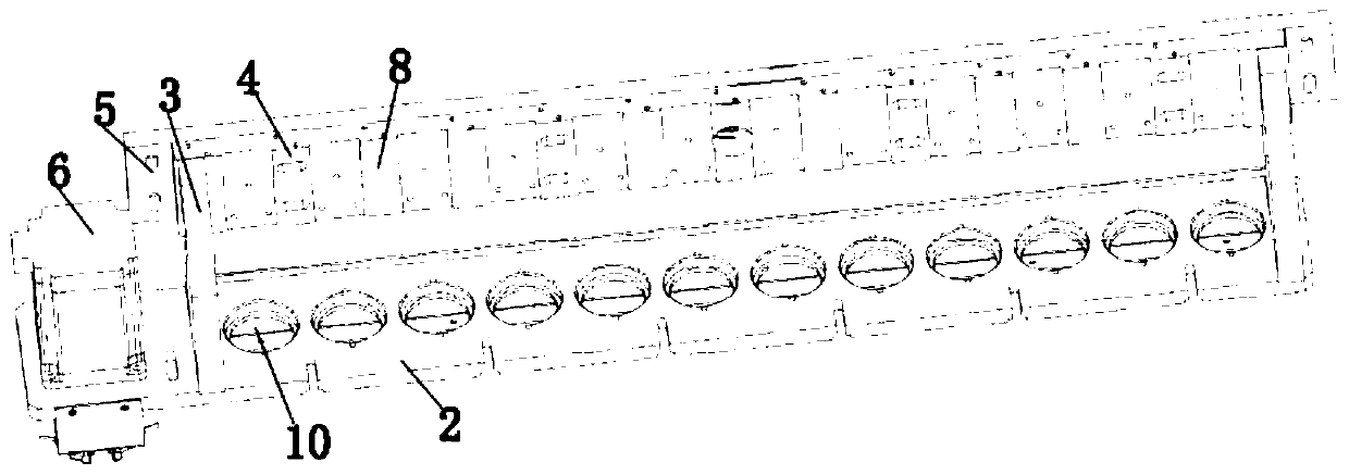 Polaroid filtering and reflecting mechanism