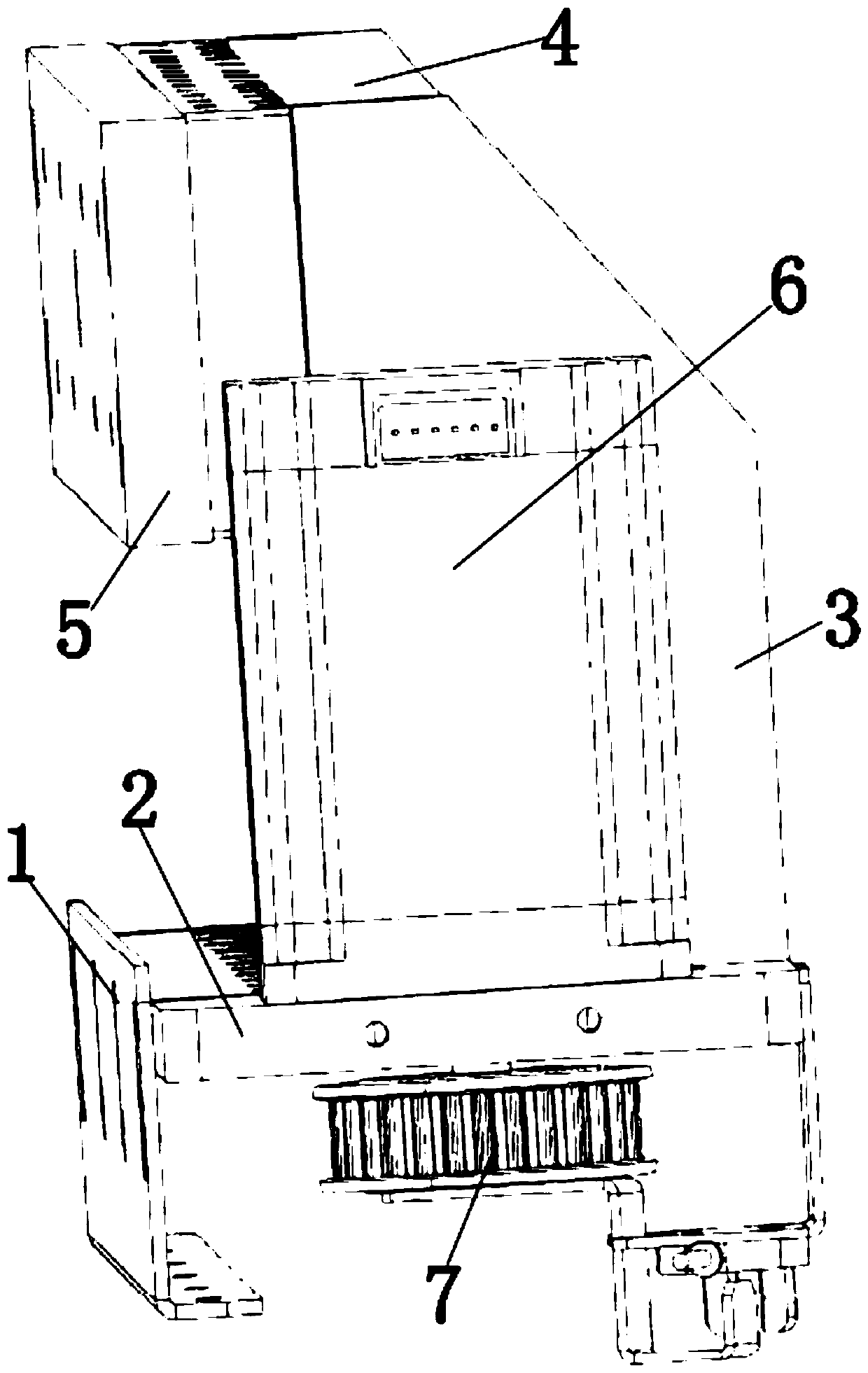 Polaroid filtering and reflecting mechanism