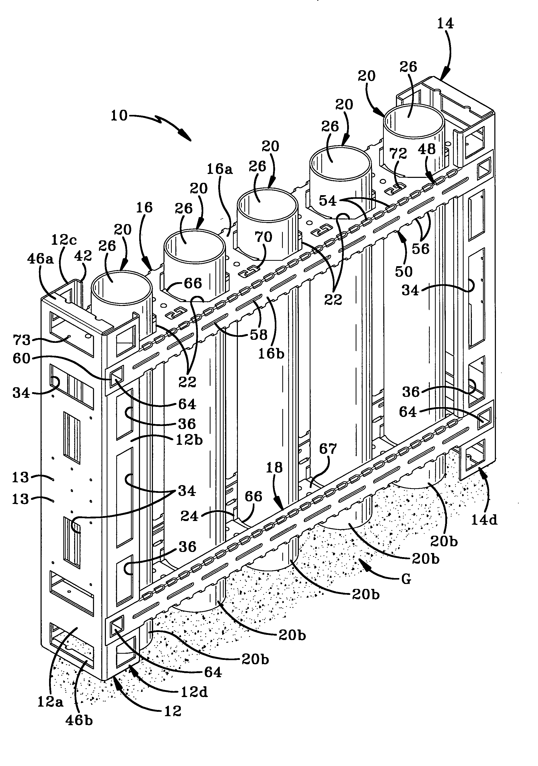 Rack for holding fireworks for ignition