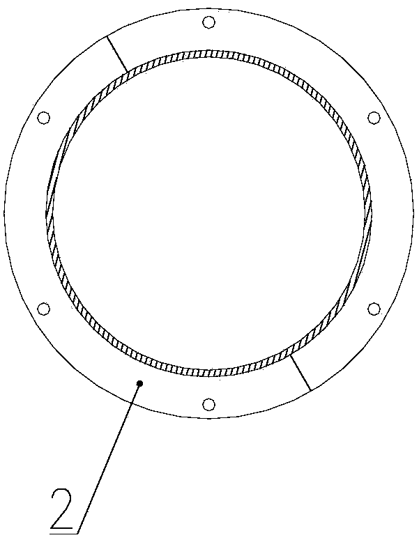 A pile support device and a steel sheet pile support method