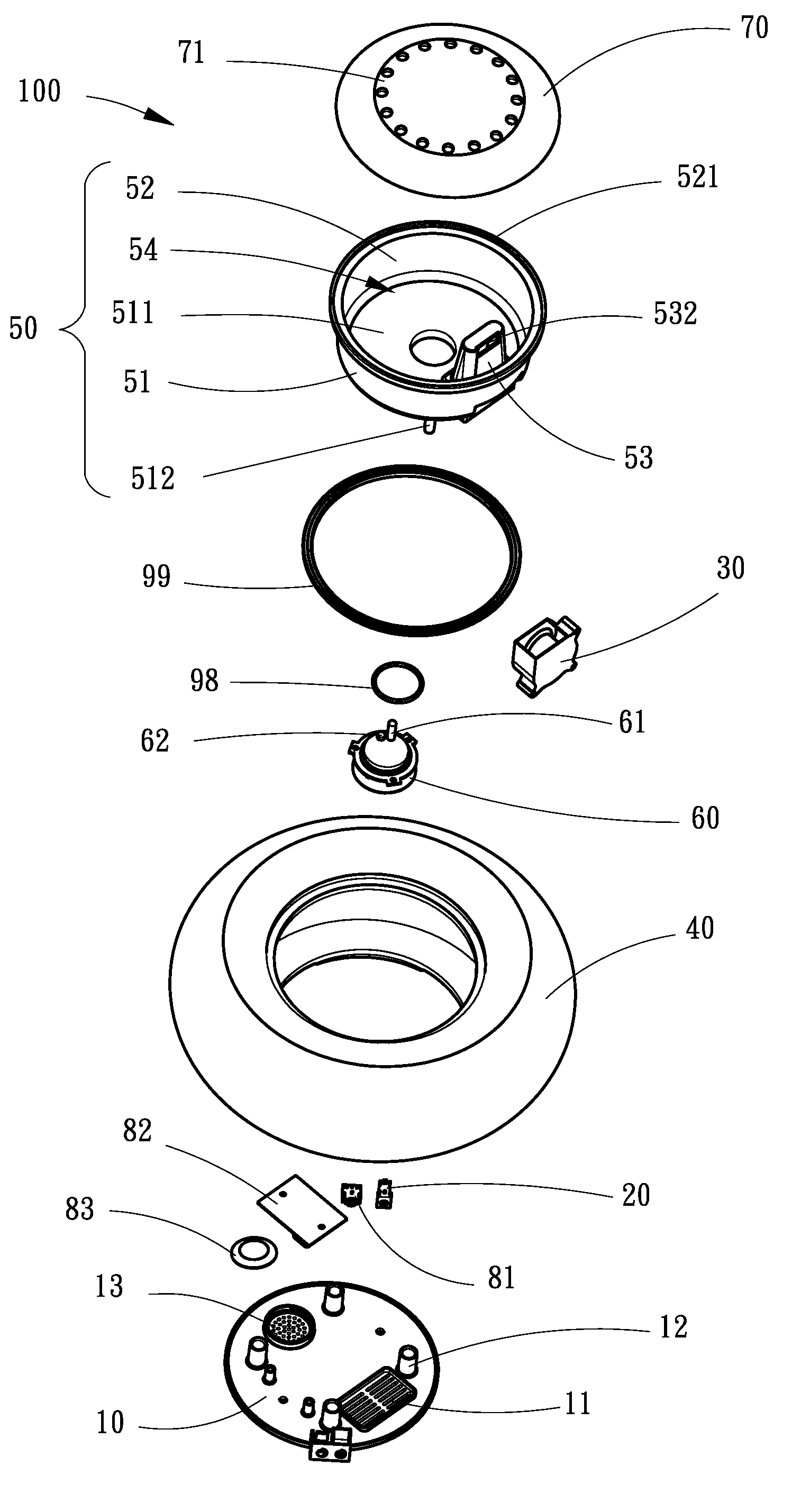 Aromatic nebulizing diffuser