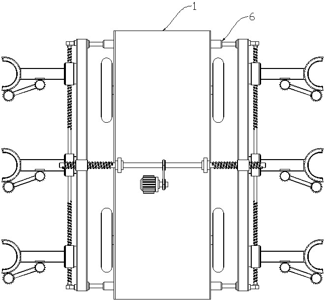 Feed and fertilizer applying and scattering device capable of improving agricultural economic benefits