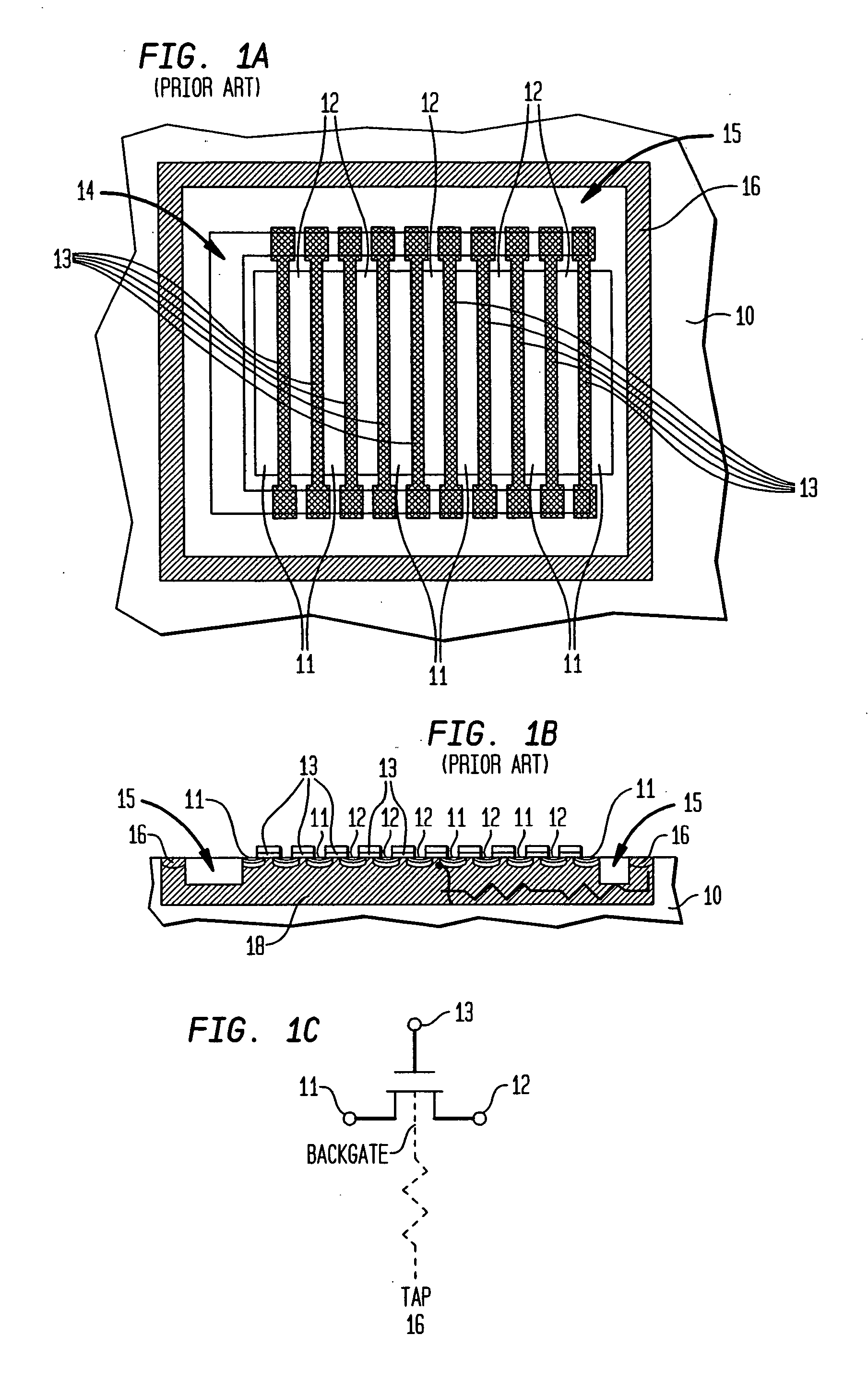 Split source RF MOSFET device