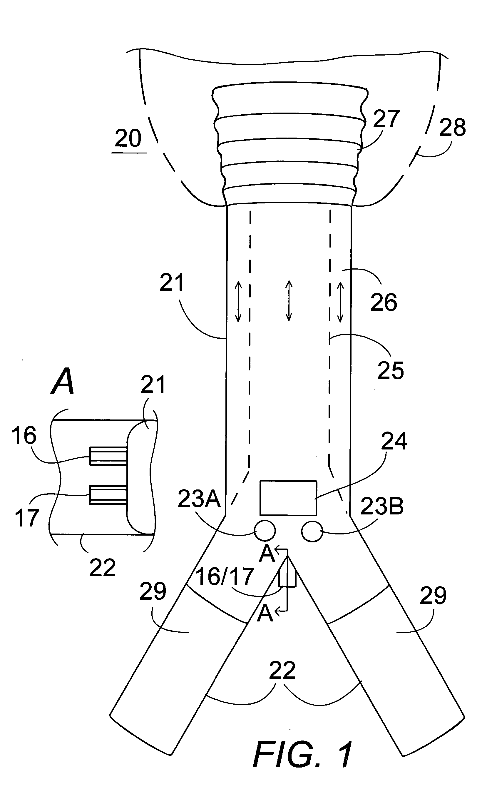 Childbirth inflatable water/air vaginal obturator