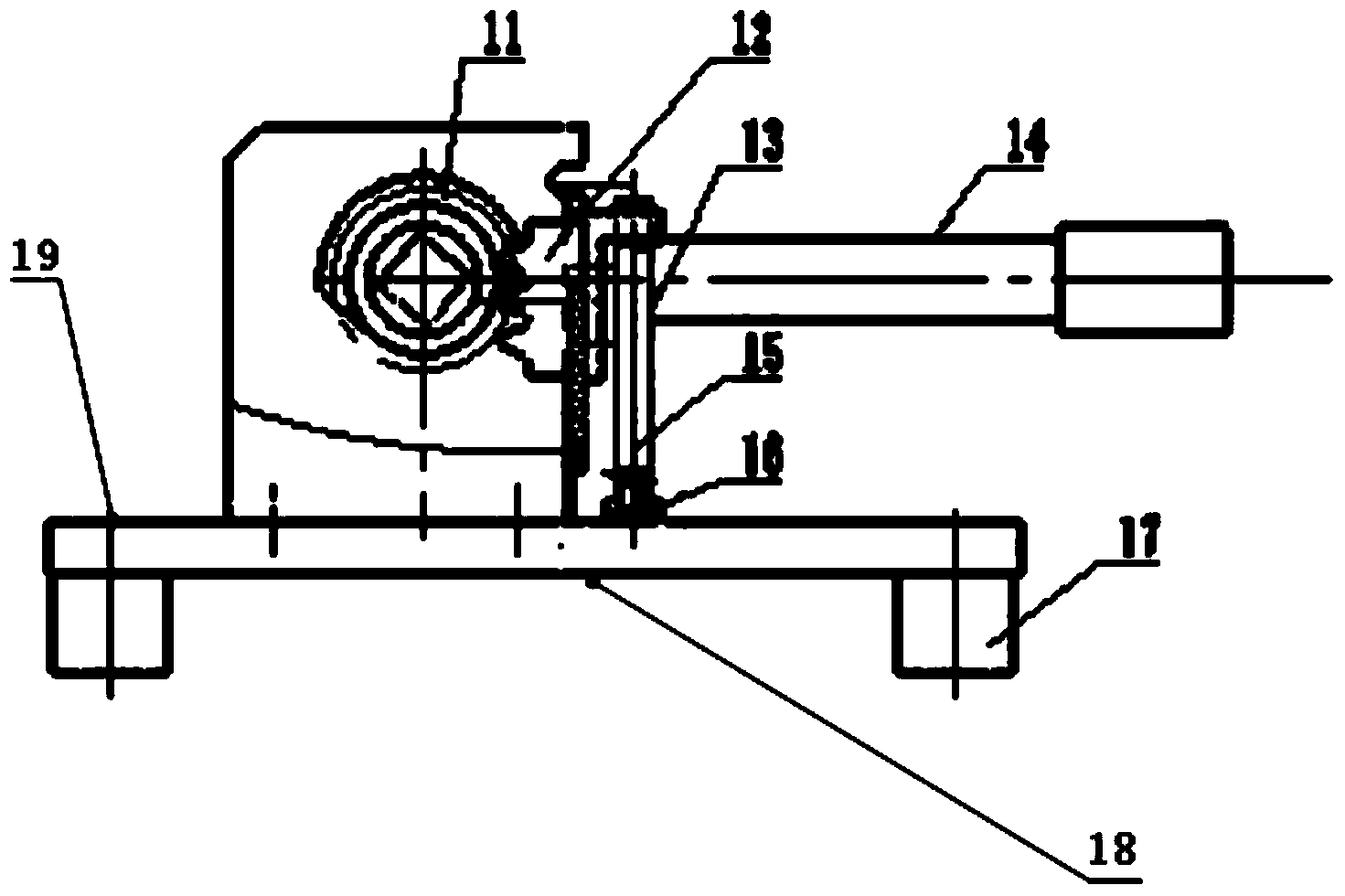 Device for rapidly preparing stability test samples of gunpowder and explosives