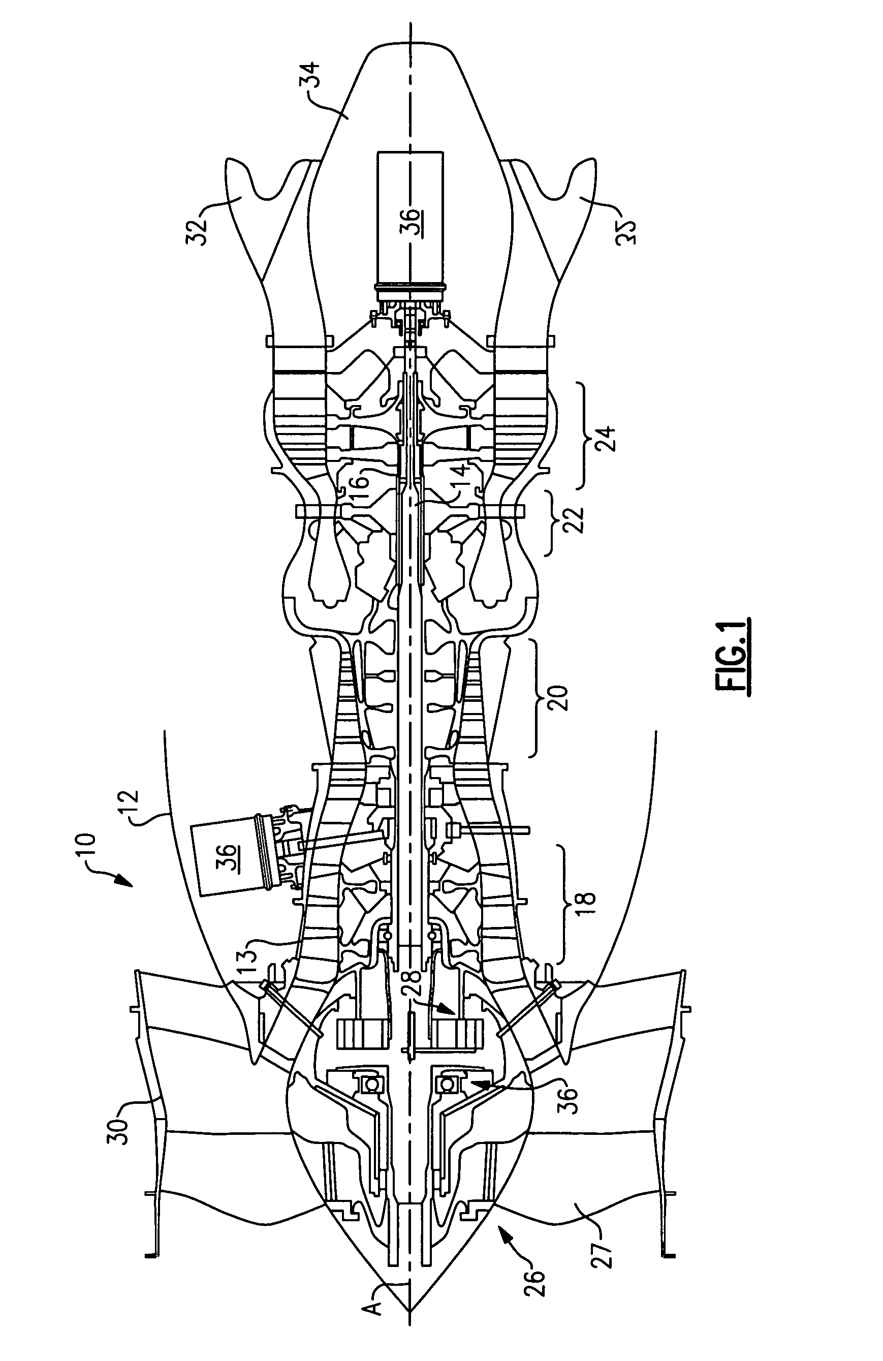 Turbofan emergency generator