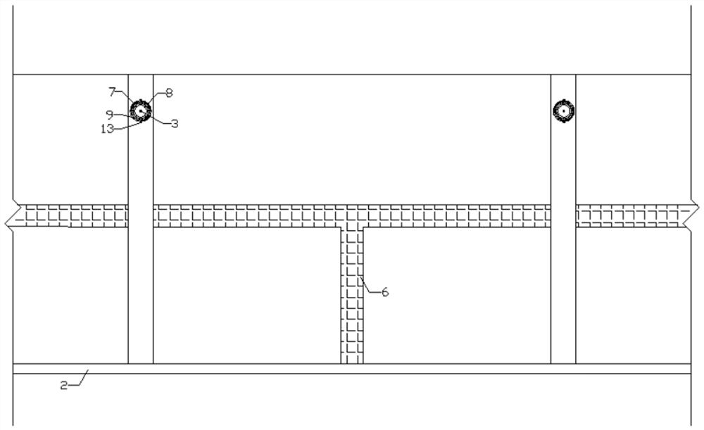 TMD and TLD bidirectional hybrid damping control device of aqueduct structure