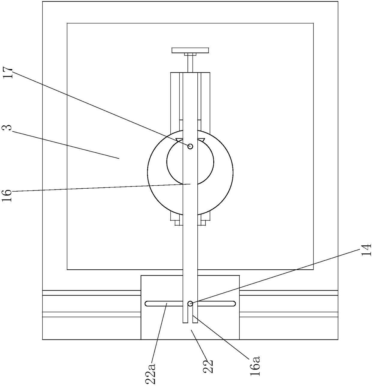 A straight line forging equipment for square tube