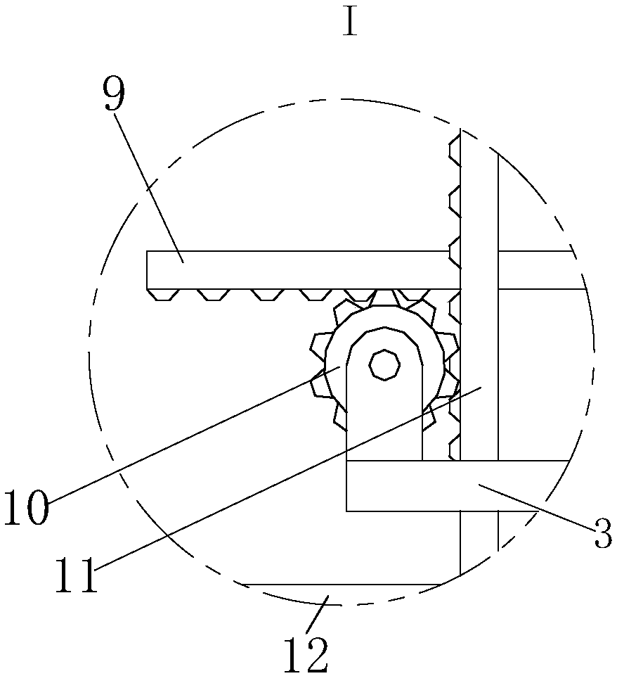 A straight line forging equipment for square tube