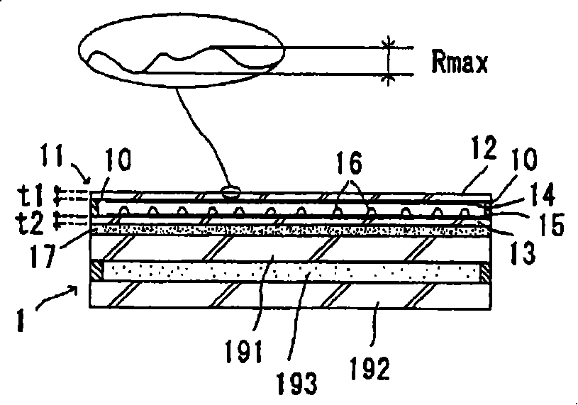 Touch panel display device, method for manufacturing touch panel unit and glass grinding machine for manufacturing touch panel unit