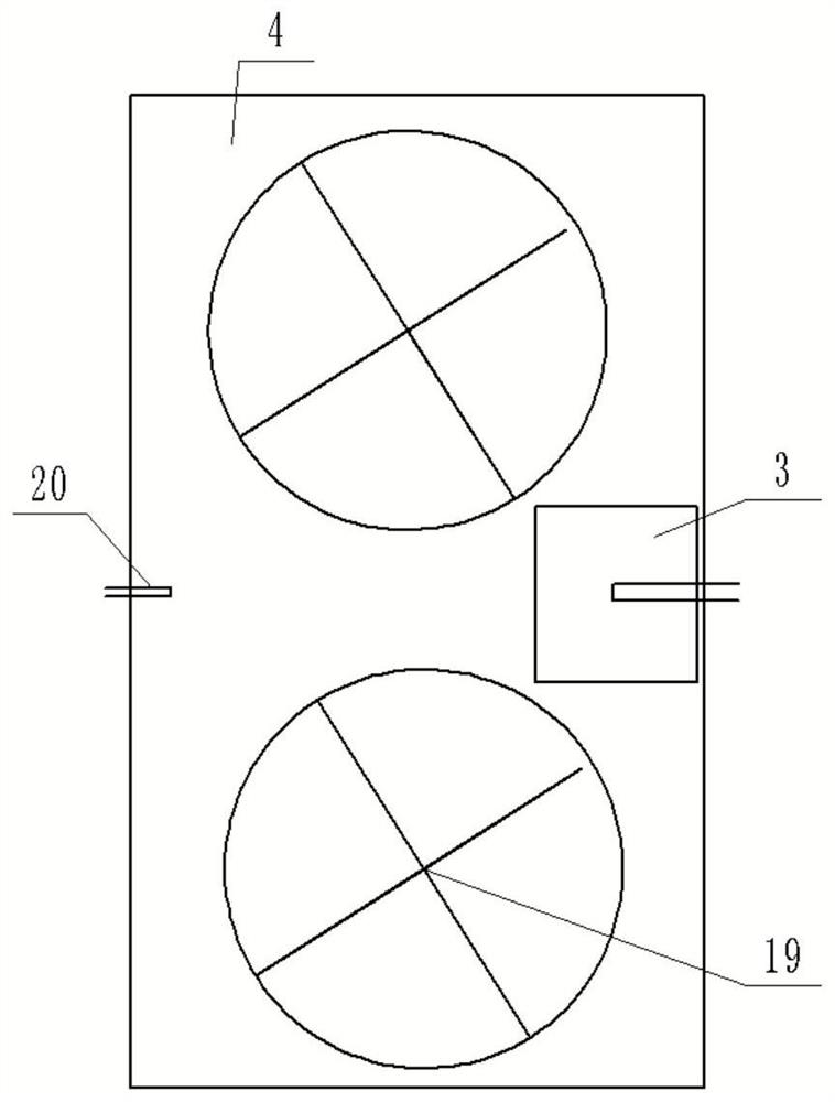 Economical efficient mixed water and fertilizer simultaneous application system and method