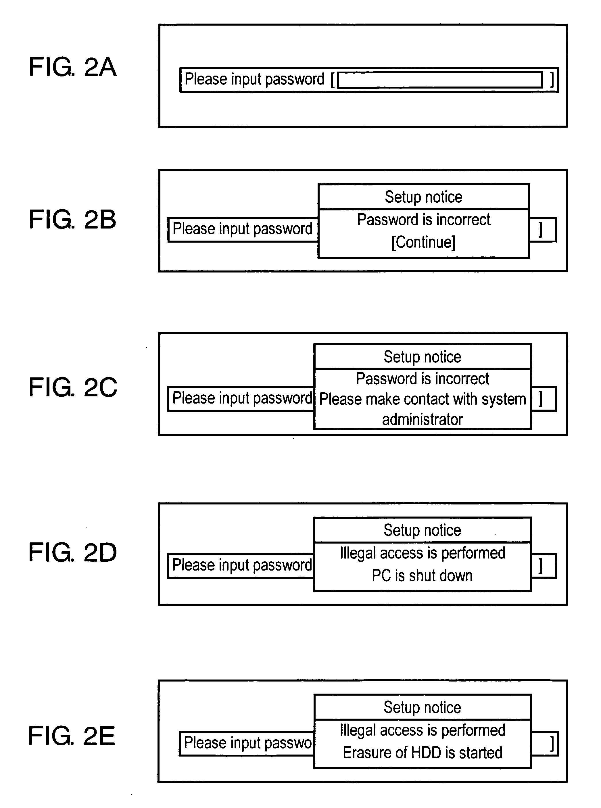 Information processing apparatus having illegal access prevention function and illegal access prevention method