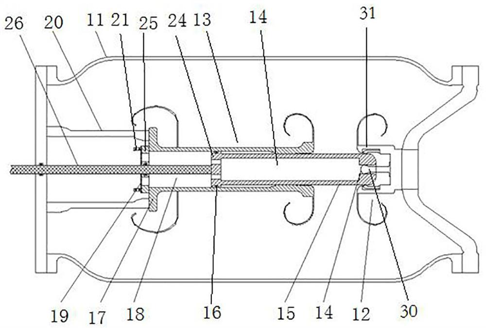 Isolation switch with arc extinguishing structure and moving contact assembly of isolation switch