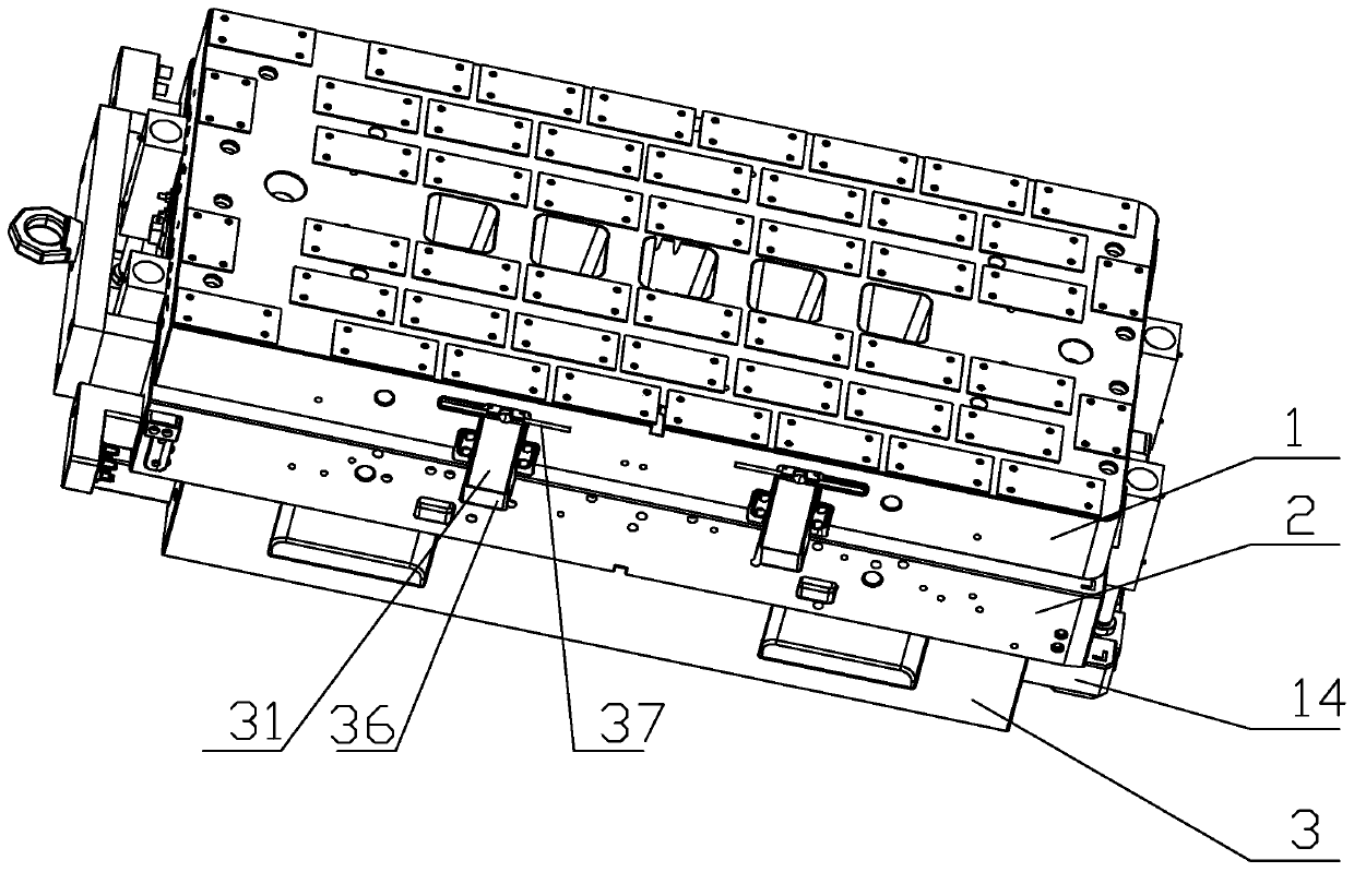 Injection mold for door scuff strips