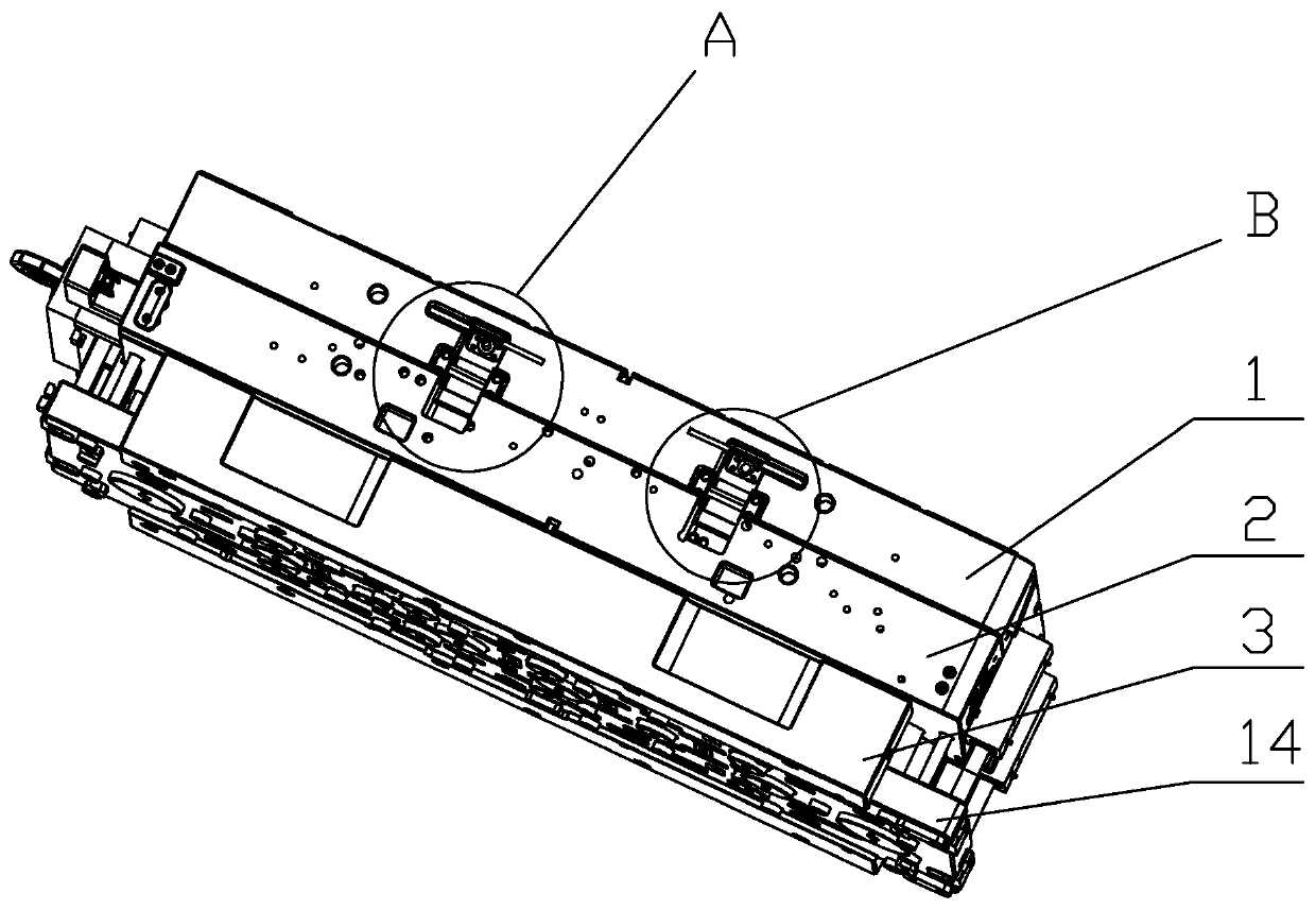 Injection mold for door scuff strips