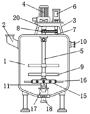 Dosing tank for production of ciprofloxacin lactate eye drops