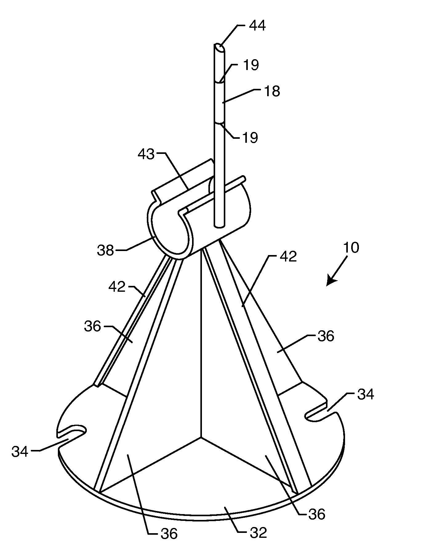 Rebar chair with depth gauge