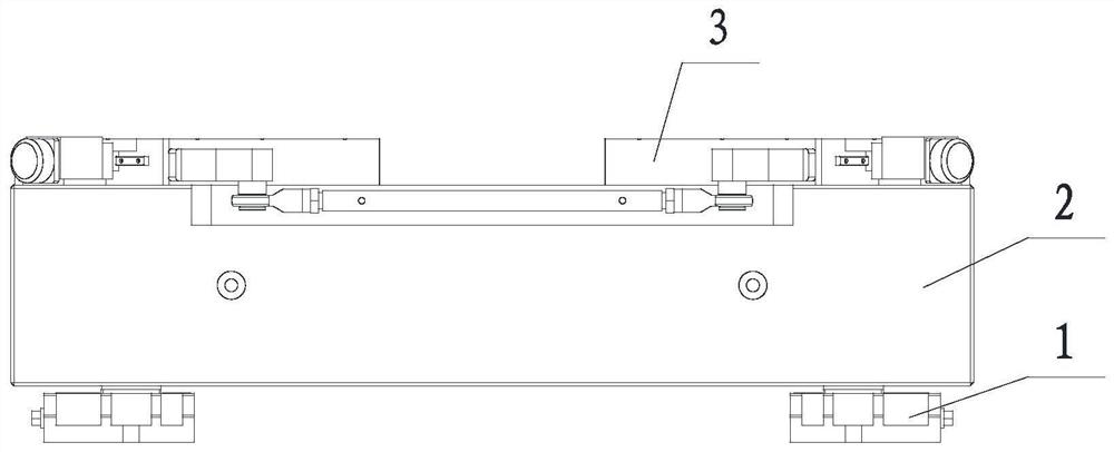 Air floatation automatic aligning device for large cylindricity instrument