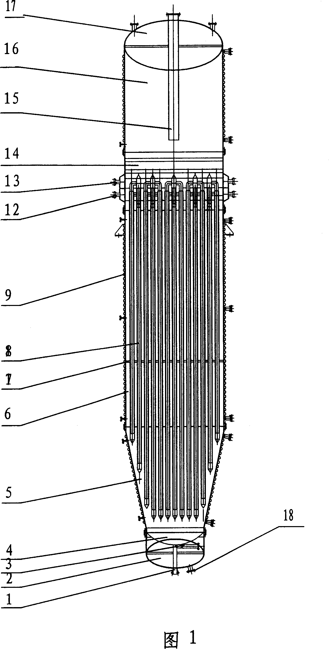 Organosilicon fluidized bed reactor