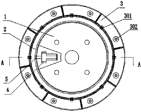 Hub type energy-saving vibration-reducing pneumatic power generating device