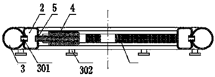 Hub type energy-saving vibration-reducing pneumatic power generating device