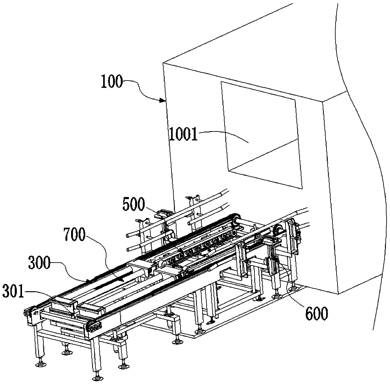 Pallet and carton stacking device and stacking method thereof