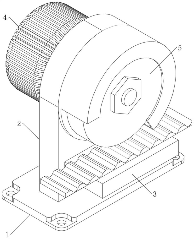 Metal plate polishing device