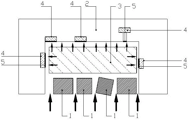 Natural ventilation arrangement of enclosure building