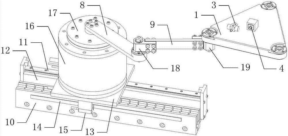 Direct-driven redundant planar parallel mechanism control device and redundant planar parallel mechanism control method