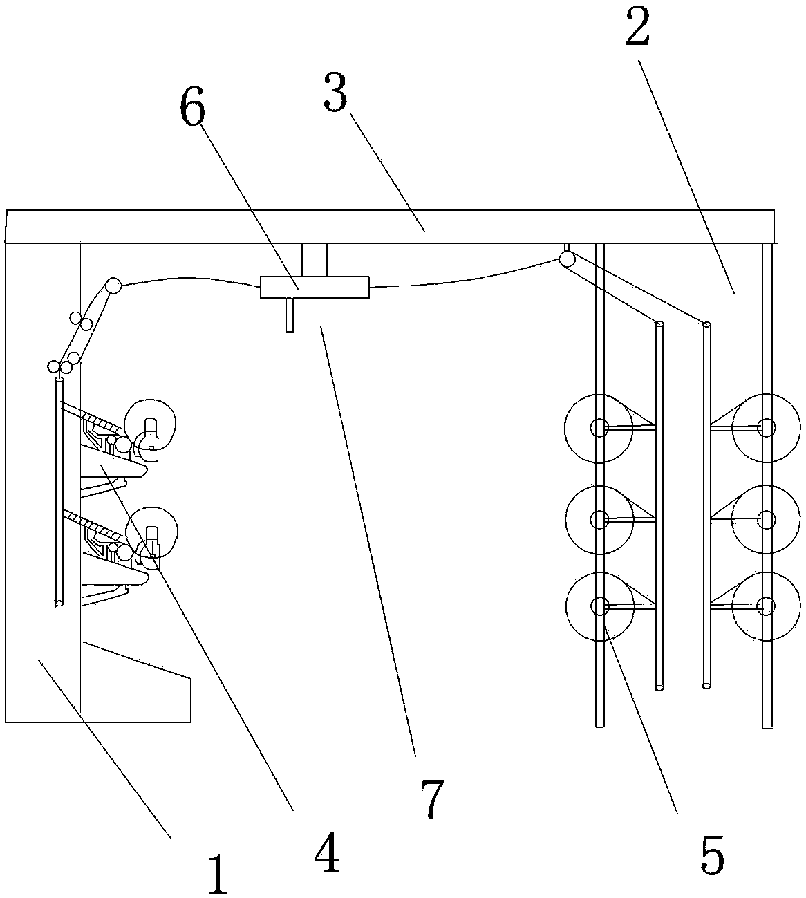 Cotton spinning machine