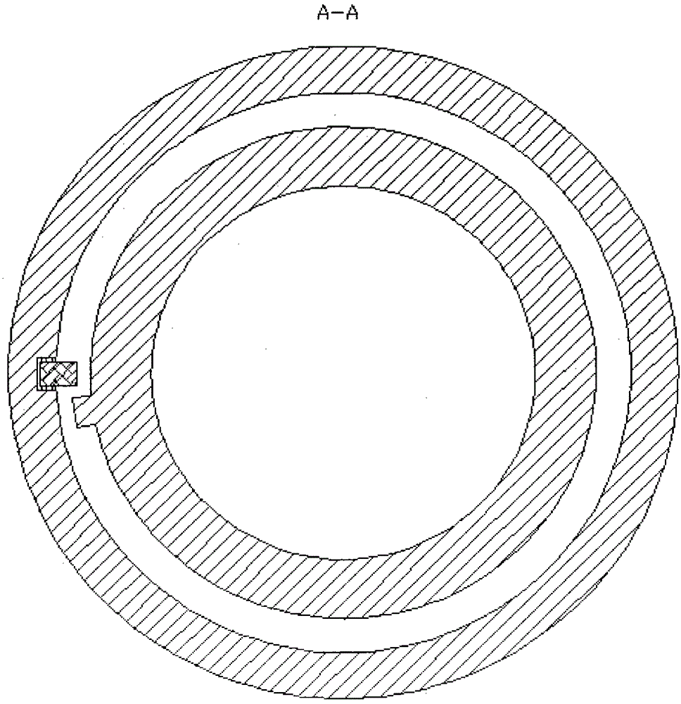 Small load double row angular contact ball bearing with integrated speed change function