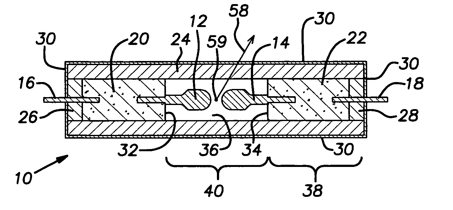 Optical control of light in ceramic arctubes