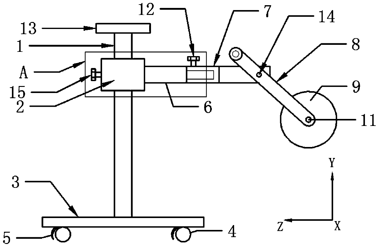 A precision cutting machine and cutting method for oblique section of profiles