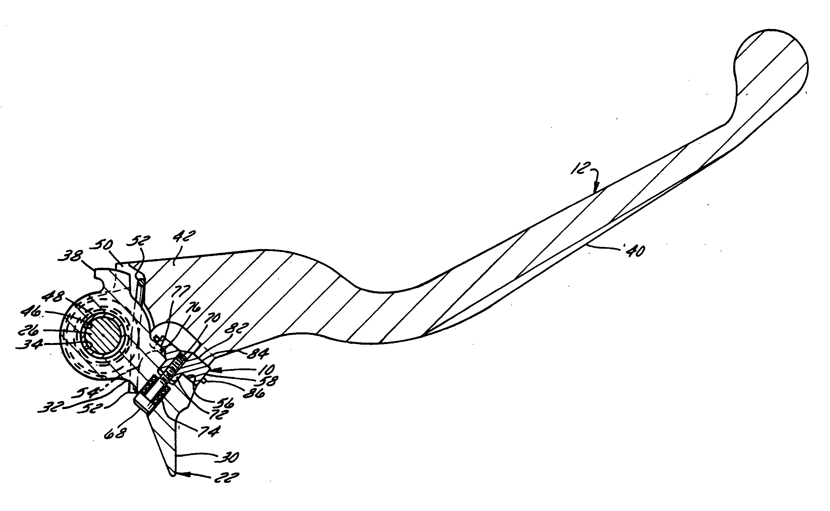 Brake and clutch lever height adjusters