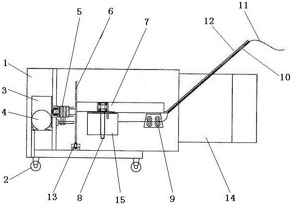 Steel wire feeder for special-shaped rubber tube dedicated to engineering machinery and use method of steel wire feeder