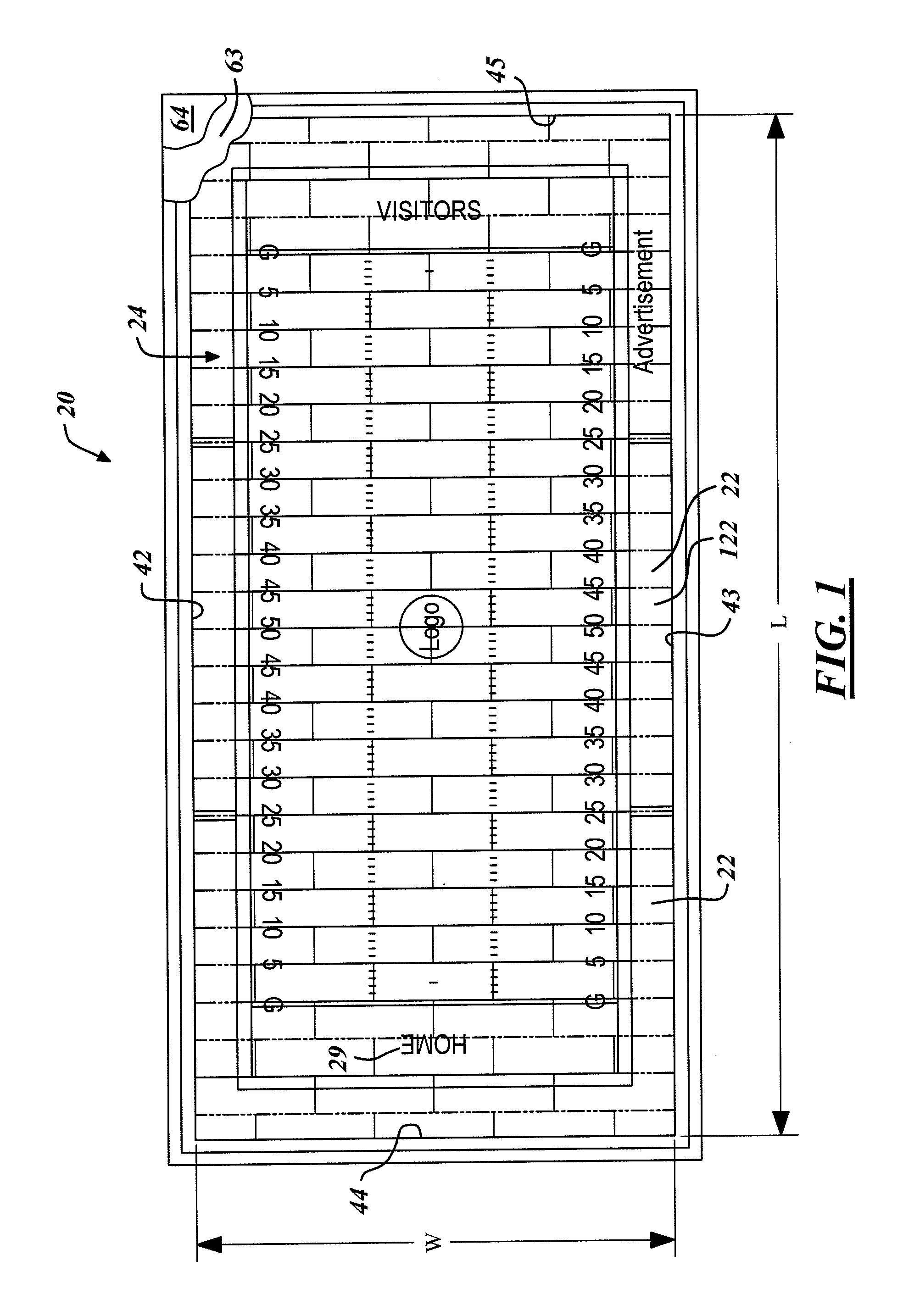 Synthetic Sports Turf Having Lowered Infill Levels