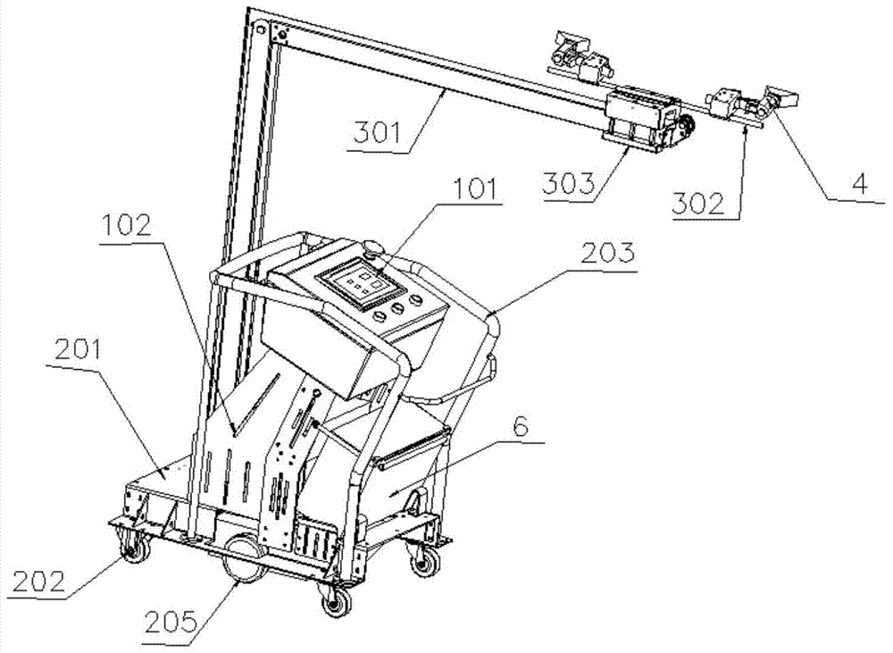 automatic spraying machine