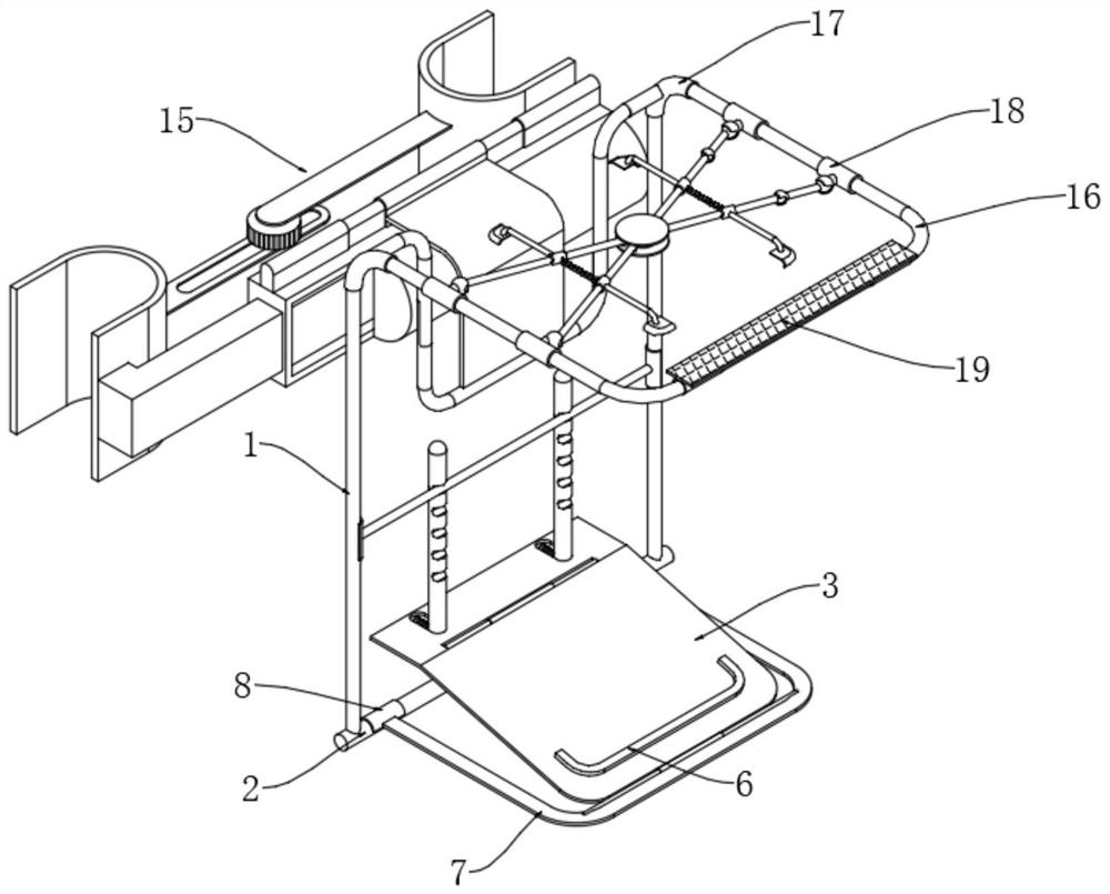 Multipurpose vehicle-mounted bracket fixed on vehicle roof