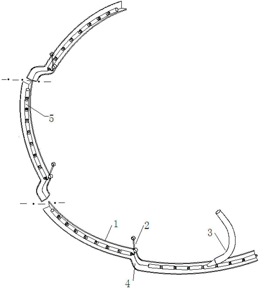 Vibration disc type screw conveying device