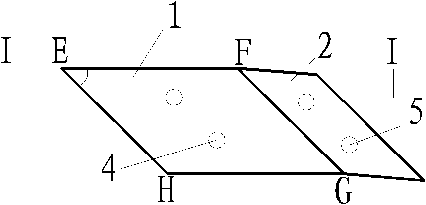 Down-dip mining method of shaped hydraulic bracket on long-wall working surface in direction of large dip angle coal bed